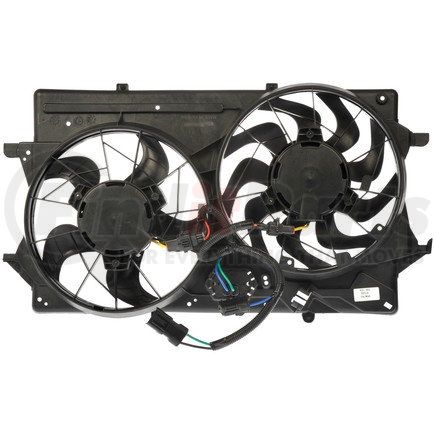 Dorman 621-303 Dual Fan Assembly With Resistor