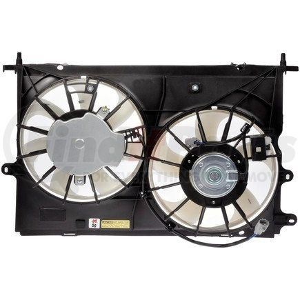 Dorman 621-349 Dual Fan Assembly Without Controller