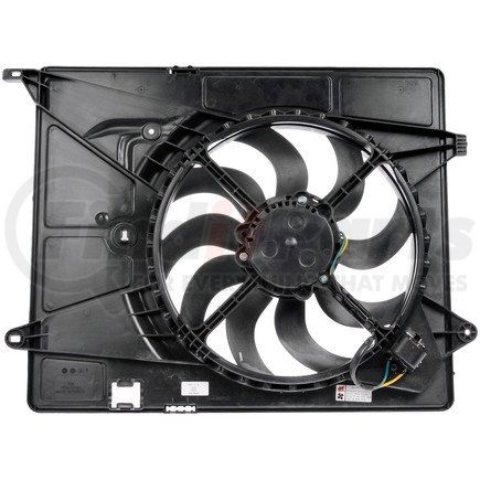 Dorman 621-576 Radiator Fan Assembly Without Controller