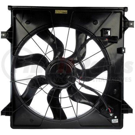 Dorman 621-435 Radiator Fan Assembly Without Controller