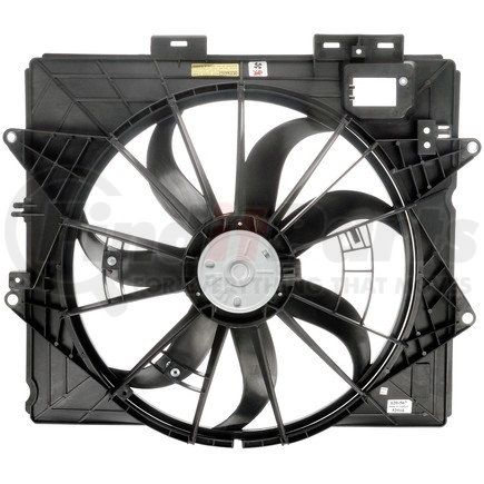 Dorman 620-567 Radiator Fan Assembly Without Controller