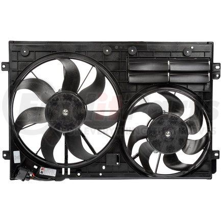 Dorman 620-805 Dual Fan Assembly Without Controller