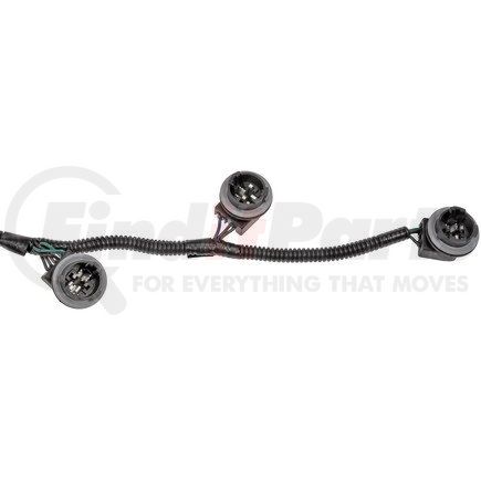 Dorman 645-930 Rear Passenger's Side Tail, Turn, Brake, And Backup Light Harness With Sockets