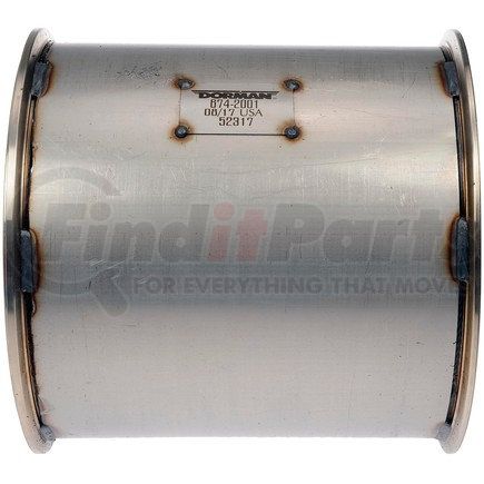 Dorman 674-2001 HD DPF - Not CARB Compliant