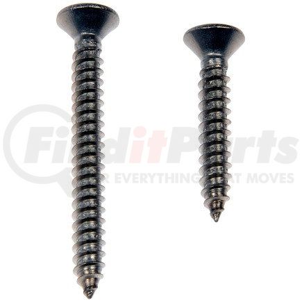 Dorman 784-120D Self Tapping Screws - Stainless Steel - Oval Head - No.8 X 1 In., 1-1/2 In.