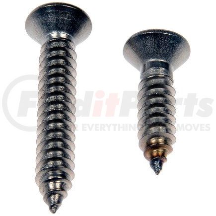 Dorman 784-180D Self Tapping Screws - Stainless Steel - Oval Head - No.14 X 1 In., 1-1/2 In.