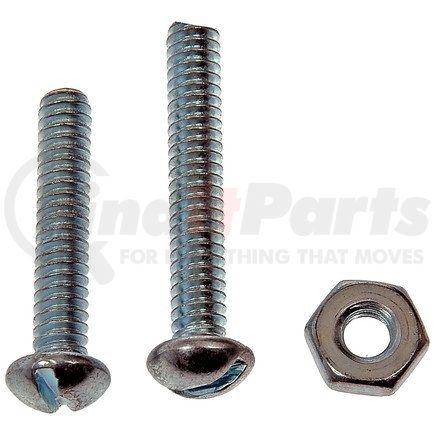 Dorman 784-602 Stove Bolt With Nuts - 3/16-24 In. x 1 In./1-1/4In.