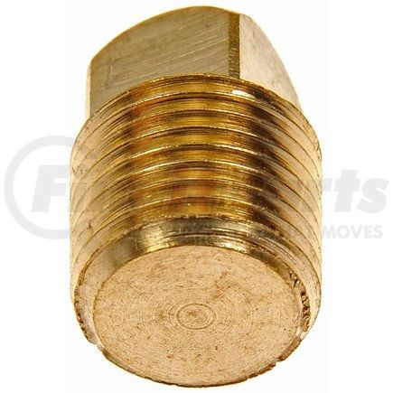 Dorman 785-070D Brass Pipe Plug - Square Head - 1/8 In. MNPT