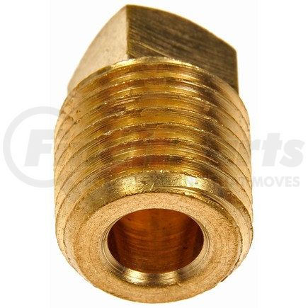 Dorman 785-071D Brass Pipe Plug - Square Head - 1/4 In. MNPT