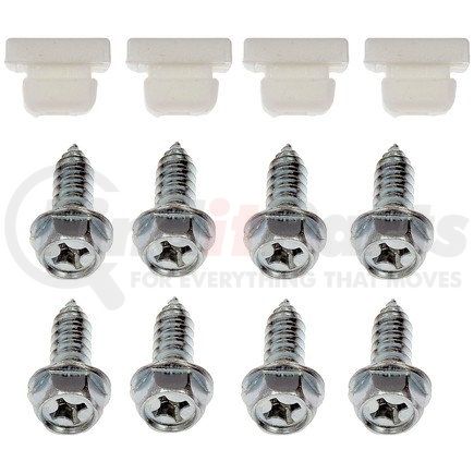 Dorman 785-101 License Plate Fasteners Kit-No. 14 x 3/4 In.