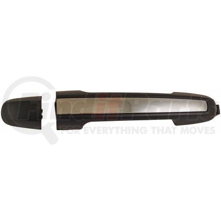 Dorman 79823 Exterior Door Handle Front Right Without Keyhole Primed Black With Chrome Insert