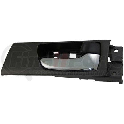 Dorman 79829 Interior Door Handle Rear Right Chrome Lever Black Housing