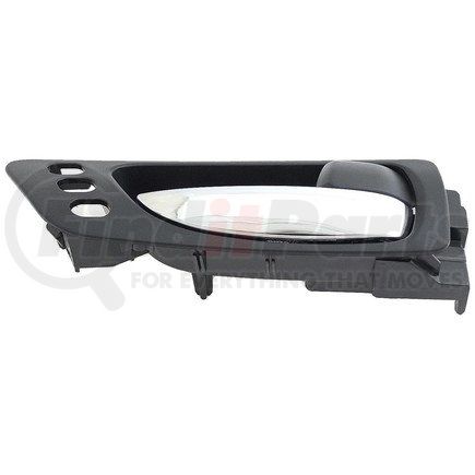 Dorman 79855 Interior Door Handle Chrome Lever Front Right Black Housing