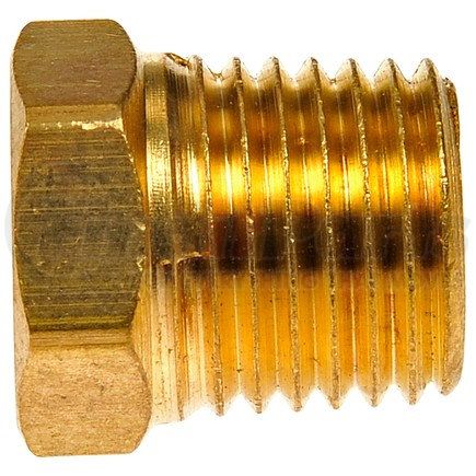 Dorman 785-422D Brass Pipe Plug - Hex Head - 1/4 In. MNPT