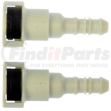 Dorman 800-118 FUEL LINE CONNECTOR. 3/8IN STEEL to 5/16IN NYLON.