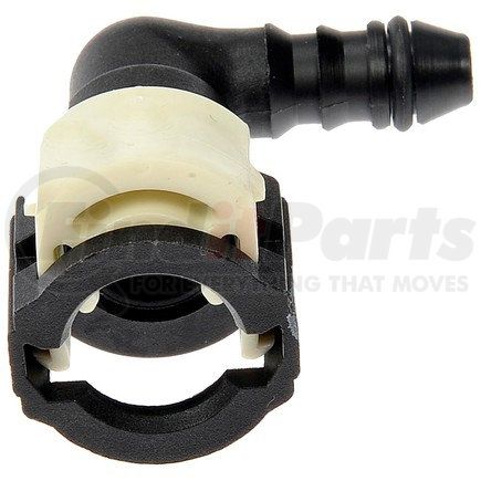 Dorman 800-332 8 mm Nylon Fuel Vapor Connector, Elbow 90 To 8 mm Barbed