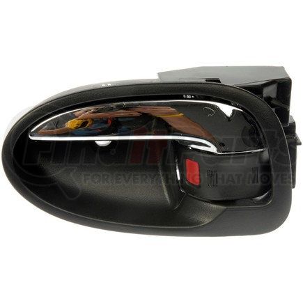 Dorman 80400 Interior Door Handle Front/Rear Left Chrome Lever/Dark Grey Housing