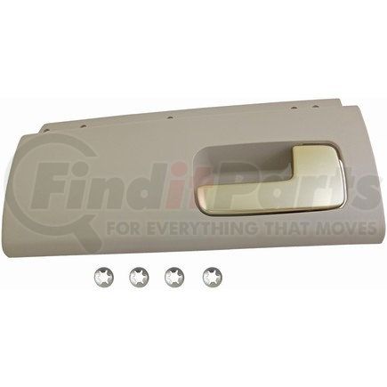 Dorman 80477 Interior Door Handle Rear Right Kit Chrome Lever Beige Housing