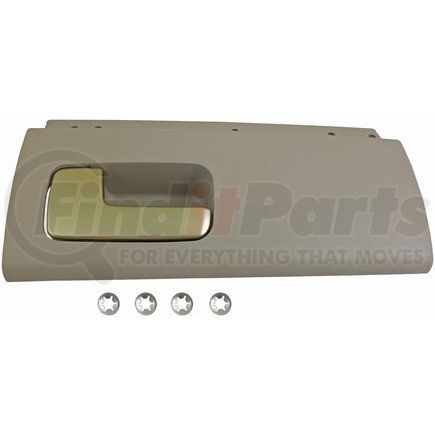 Dorman 80480 Interior Door Handle Rear Left Kit Chrome Lever Beige Housing