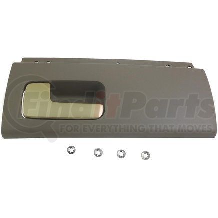 Dorman 80487 Interior Door Handle Rear Left Kit Chrome Lever Gray Housing