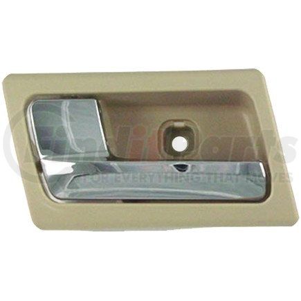 Dorman 81724 Interior Door Handle - Front Left - Chrome Lever+Beige Housing (Camel)