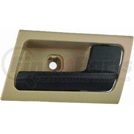 Dorman 81728 Interior Door Handle - Front Right - Black Lever+Beige Housing (Camel)