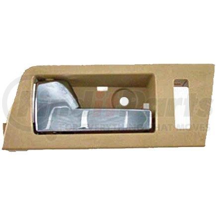 Dorman 81763 Interior Door Handle - Front Left - Camel(Beige)+Chrome