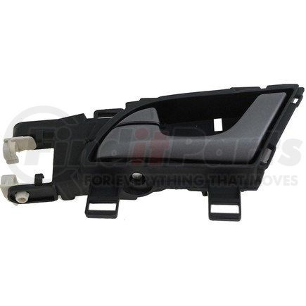 Dorman 81892 Interior Door Handle Rear Left Silver Lever/Black Housing