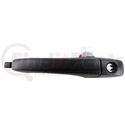 Dorman 82035 Exterior Door Handle Front Left Black, Smooth Finish, With Thatchum Alarm System