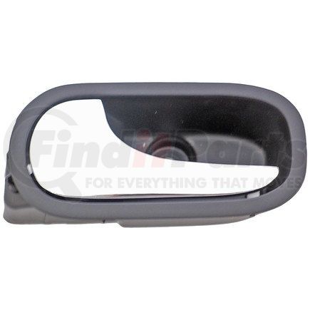 Dorman 82633 Interior Door Handle, Rear Left, Chrome Lever Black Housing