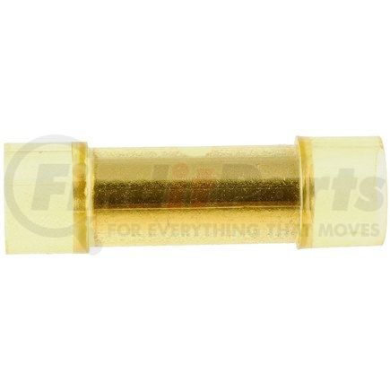 Dorman 84512 12-10 Gauge Butt Audio Connector, Yellow