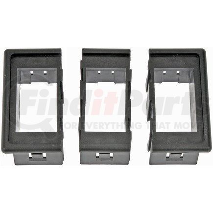 Dorman 84949 Electrical Switch Modular Mounting Panels Right Center Left