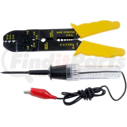 Dorman 86240 Circuit Tester and Wire Crimper/Stripper Kit