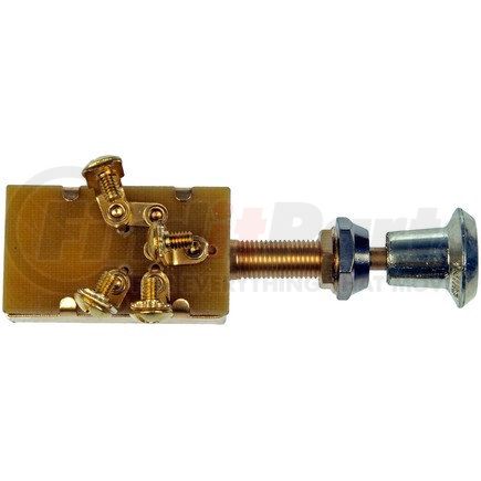 Dorman 86914 Electrical Switches - Push/Pull - Push/Pull Brass - 3 Position Screw Terminals