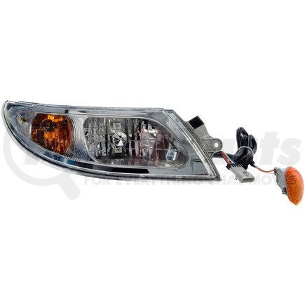 Dorman 888-5105 Headlight Assembly - Passenger Side, Clear/Amber Lens, Incandescent Bulb