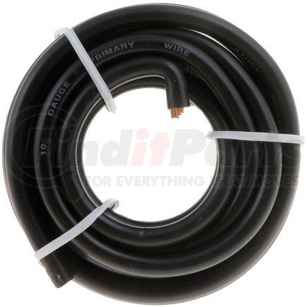 Dorman 85702 10 Gauge Black Primary Wire- Card