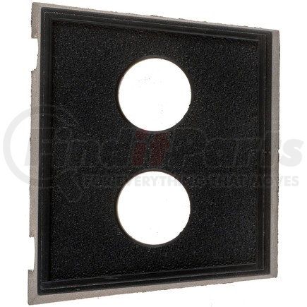 Dorman 85926 Electrical Switches - Mounting Panels - Round - 2 Holes - Plastic - 1/2 In. ID