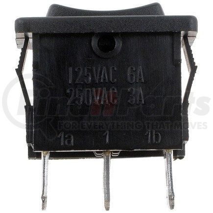 Dorman 85969 On - Off - On Non -Glow Black Rectangular Style - Mini - 10 Amp Switch