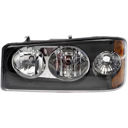 Dorman 888-5126 Headlight Assembly - Driver Side, 12V, Halogen, Clear Lens, Black Housing