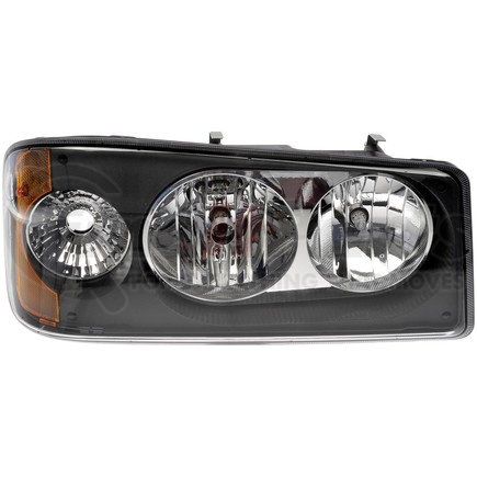 Dorman 888-5127 Passenger Side Headlight Assembly - Halogen, 12V, Clear Lens, For Mack GU4, GU5, GU7, GU8, TD700