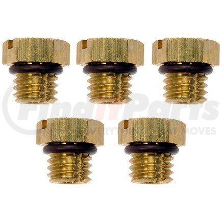 Dorman 904-112HP Diesel Fuel Filter Bleeder Screw - Brass