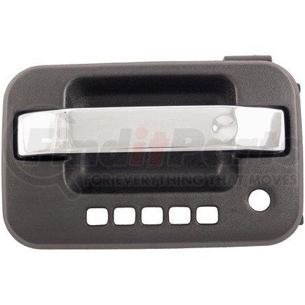Dorman 90533 Exterior Door Handle Front Left Chrome Lever Textured Black Housing With Keypad