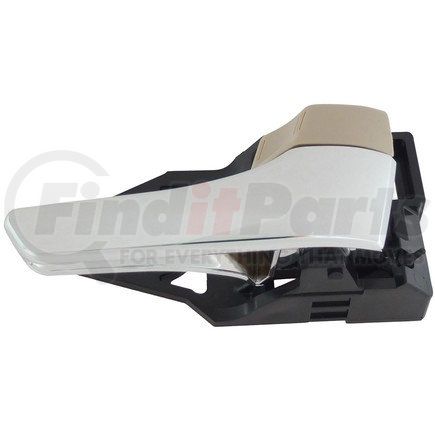 Dorman 91370 Interior Door Handle Front Or Rear Right Chrome Lever Brown Knob