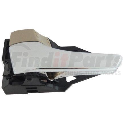 Dorman 91371 Interior Door Handle Front Or Rear Left Chrome Lever Brown Knob