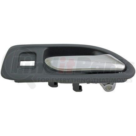 Dorman 92415 Interior Door Handle Front Right Without Power Window Hole Chrome Light Gray
