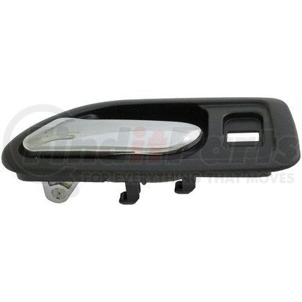 Dorman 92404 Interior Door Handle Front Left Chrome Black