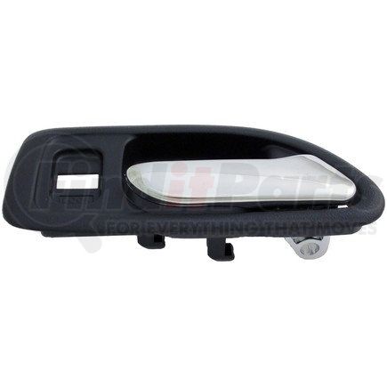 Dorman 92414 Interior Door Handle Front Right Without Power Window Hole Chrome Black