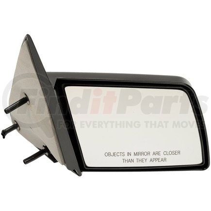 Dorman 955-052 Side View Mirror - Right, Sail Mount, Stationary, Plastic