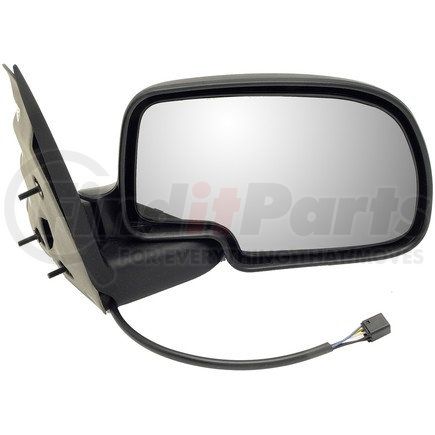 Dorman 955-065 Side View Mirror - Right, Power, Heated; Black And Chrome With 5Connectors