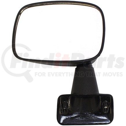 Dorman 955-216 Side View Mirror - Left, Door Mount, Manual, Black